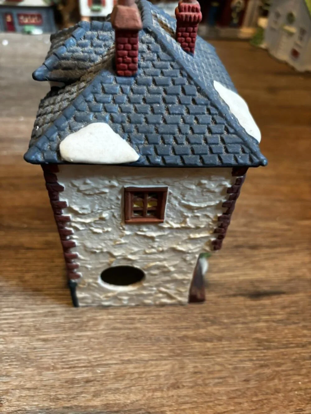 Department 56 Christmas village light up building Walpole Tailors
